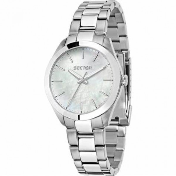 SECTOR 220 Silver Stainless Steel Bracelet