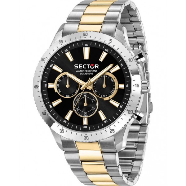 SECTOR 270 Chronograph Two Tone Stainless Steel Bracelet