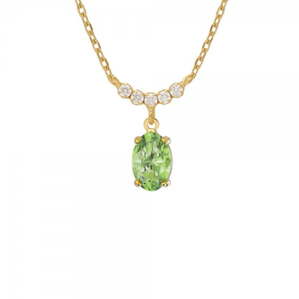 Κολιέ Victoria Cruz από Ασήμι 925 με Swarovski Πέτρες