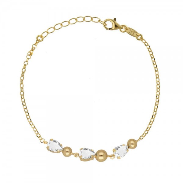 Victoria Cruz Bracelet in Silver 925 with Swarovski