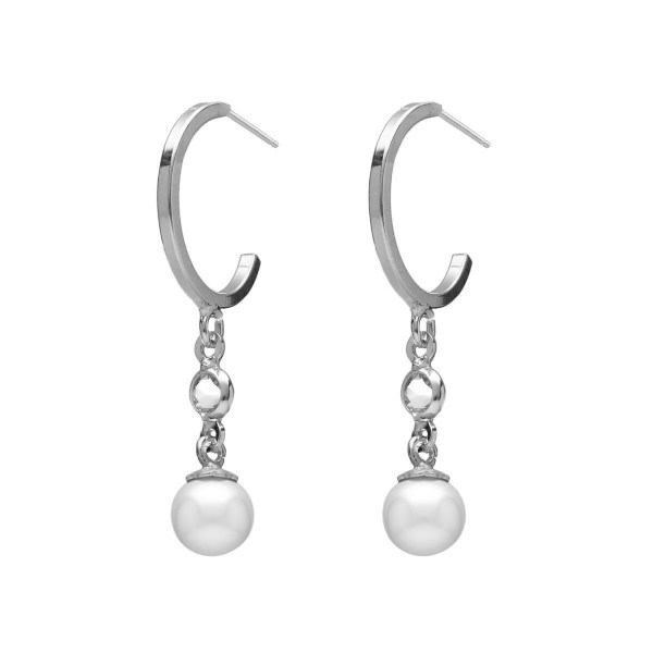 Earings in  silver 925 with pearls