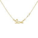 Victoria Cruz necklace in 925 silver with Swarovski