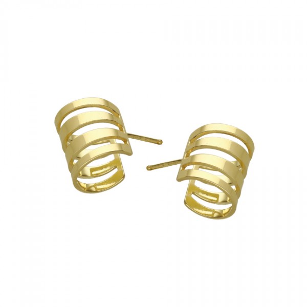 Victoria Cruz Earrings in 925 Silver