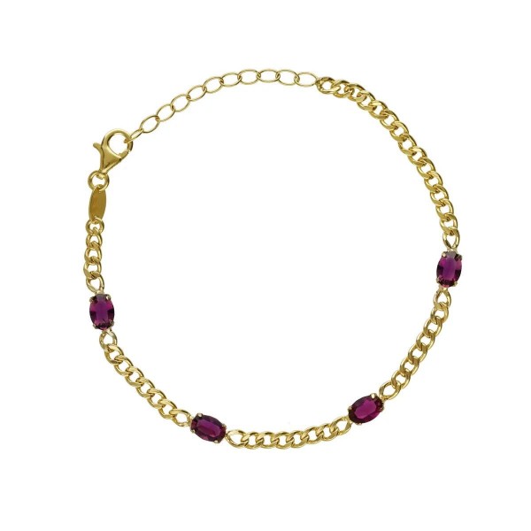 Victoria Cruz Bracelet in Silver 925 with Swarovski