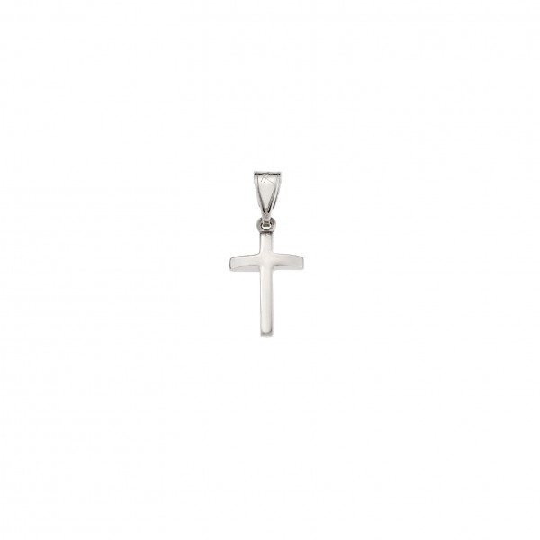 9carats white gold cross 