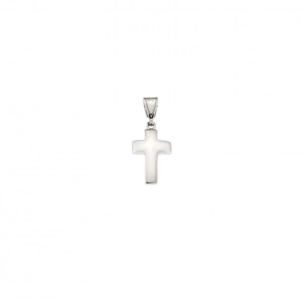 9carats white gold cross 