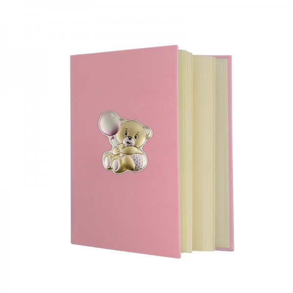 Kid's Photoalbum with a Teddy Bear Holding a Balloon 15x20