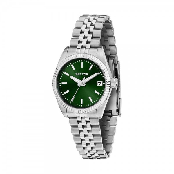 Γυναίκειο Ρολόι SECTOR 240 Ασημένιο Μπρασελέ από ανοξείδωτο ατσάλι